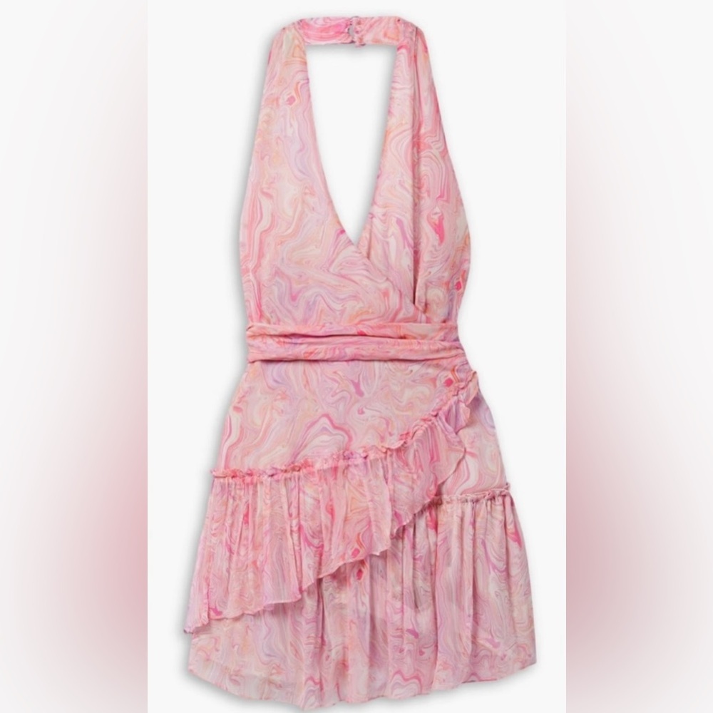 LoveShackFancy Aleena Halter Dress Size M NWT